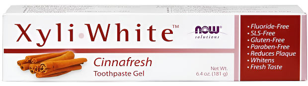 NOW Foods XyliWhite, Cinnafresh Toothpaste Gel - 181g