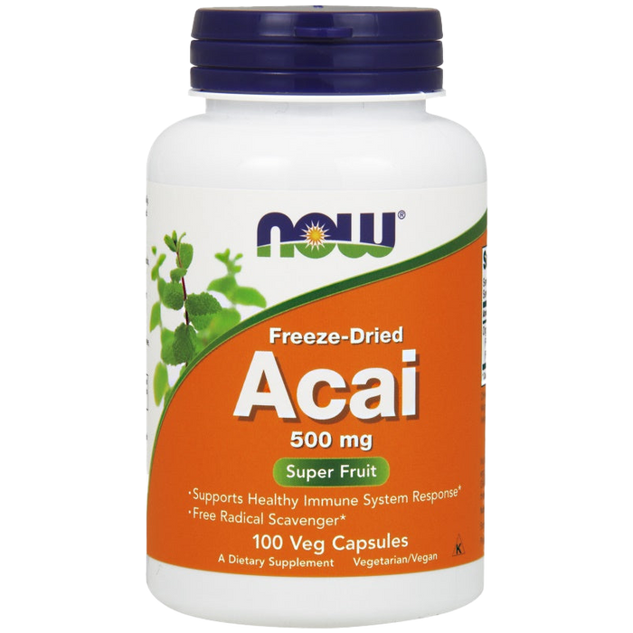 NOW Foods Acai, 500 mg – 100 Kapseln