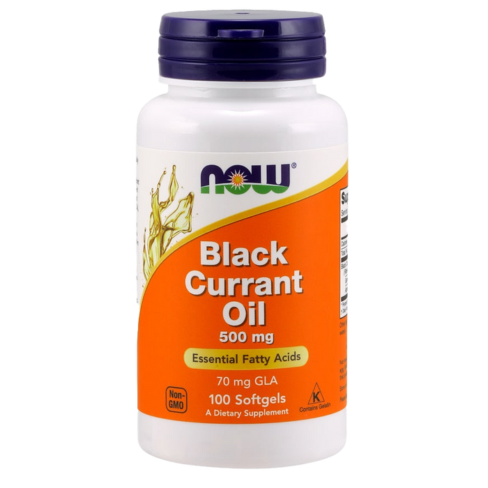 NOW Foods Black Currant Oil, 500mg - 100 softgels