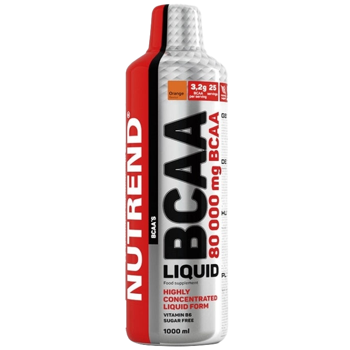 Nutrend BCAA Liquid, Orange - 1000 ml.