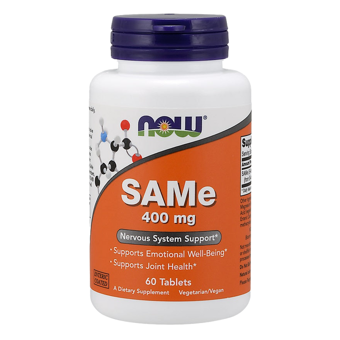 NOW Foods SAMe, 400mg - 60 tabs