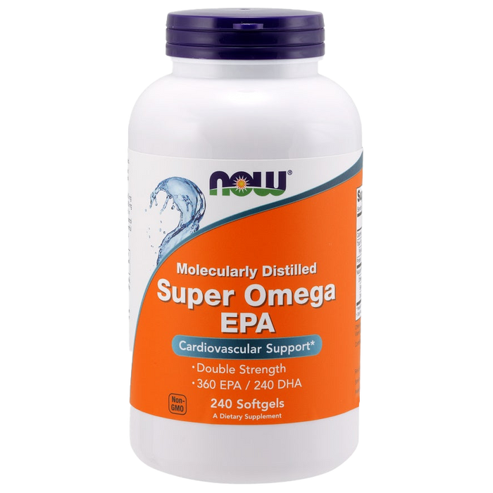 NOW Foods Super Omega EPA Molecularly Distilled - 240 softgels