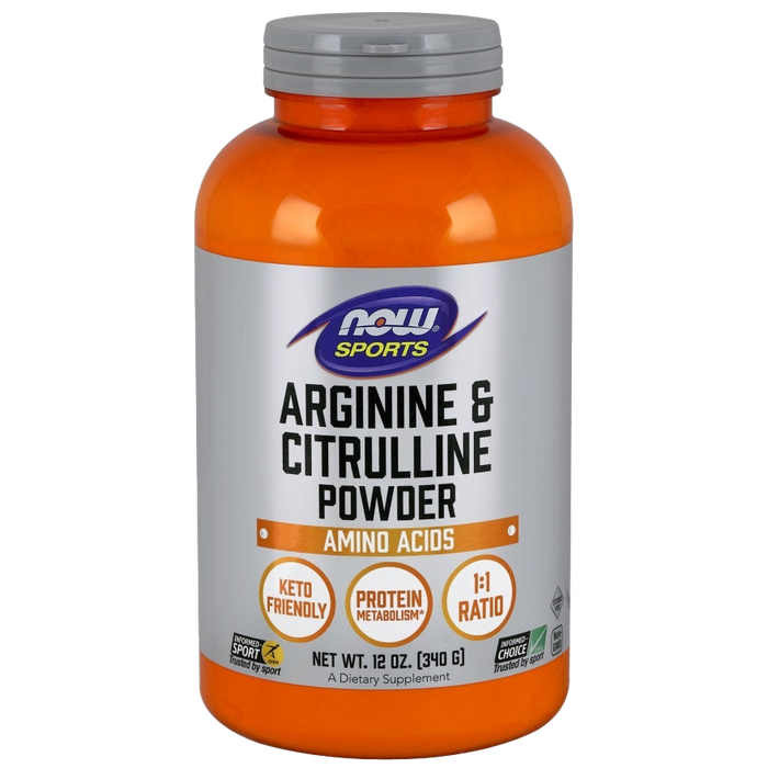 NOW Foods Arginine & Citrulline - 340g