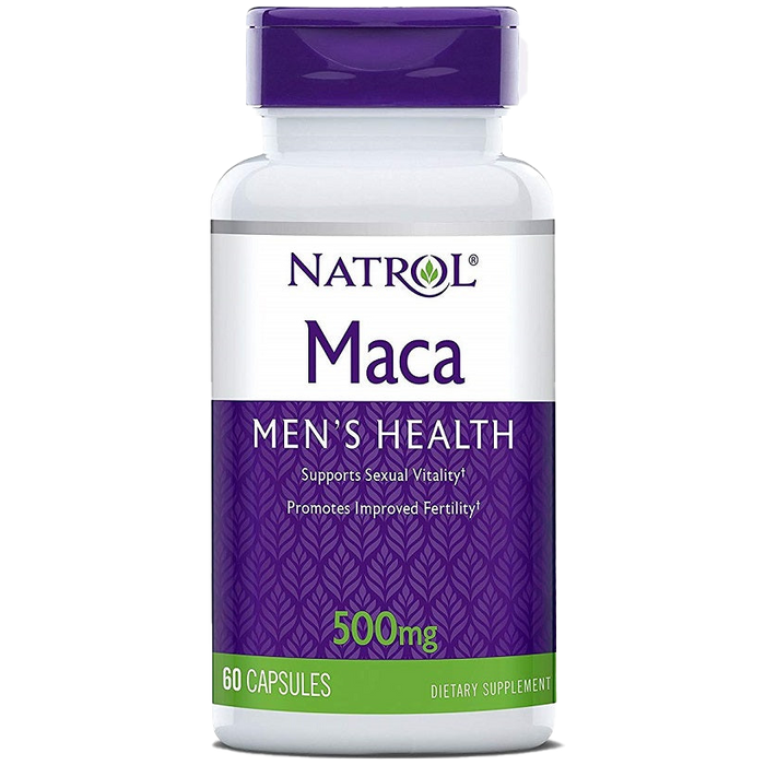 Natrol Maca, 500 mg – 60 Kapseln