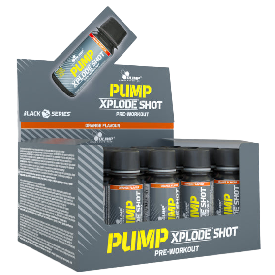 Olimp Nutrition Pump Xplode Shot, Fruchtpunsch – 20 x 60 ml.