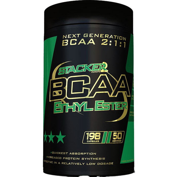 Stacker2 Europe BCAA Ethyl Ester - 198 caps