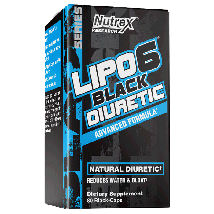 Nutrex Lipo-6 Black Diuretikum – 80 Kapseln