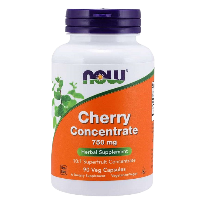 NOW Foods Cherry Concentrate, 750mg - 90 vcaps