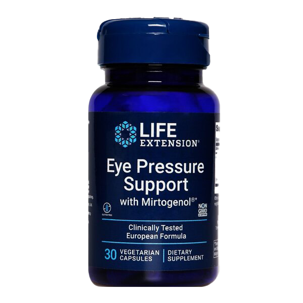 Life Extension Eye Pressure Support with Mirtogenol - 30 vcaps