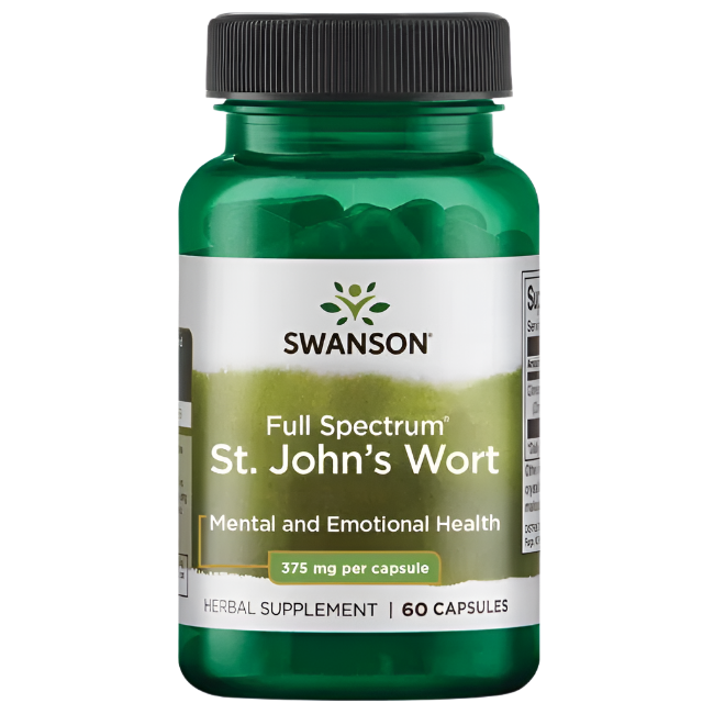 Swanson Full Spectrum St. John's Wort, 375mg - 60 caps