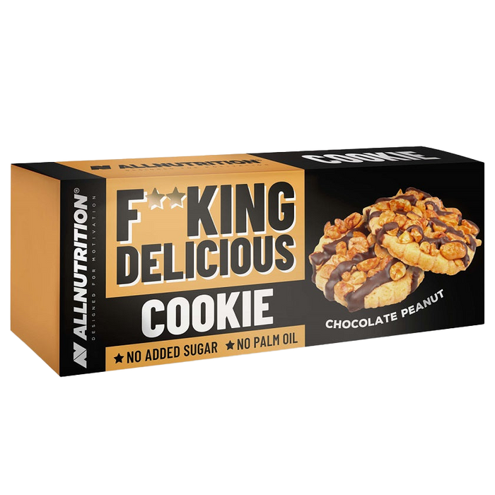 Allnutrition Fitking Delicious Cookie, Schokoladen-Erdnuss – 150 g