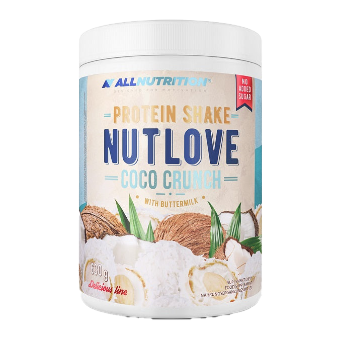 Allnutrition Nutlove Protein Shake, Coco Crunch - 630 grams