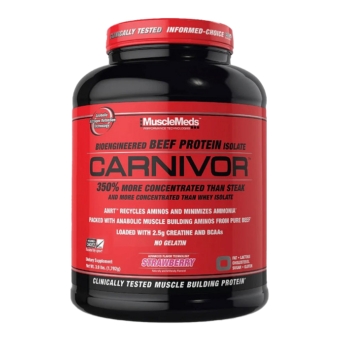 MuscleMeds Carnivor, Strawberry - 1792 grams