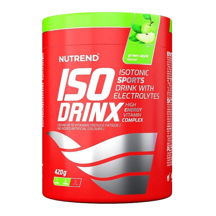 Nutrend IsoDrinx, Green Apple - 420 grams