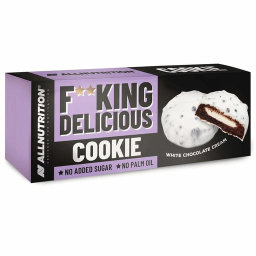 Allnutrition Fitking Delicious Cookie White Choco Cream 128g - Health Foods at MySupplementShop by Allnutrition