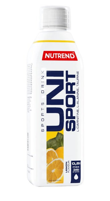 Nutrend Unisport, Lemon 500ml - Drinks and Shakes at MySupplementShop by Nutrend