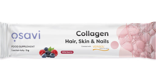 Osavi Collagen Peptides (Hair 5g (1 serving) - Wild Berry - Sports Nutrition at MySupplementShop by Osavi