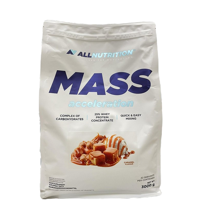 Allnutrition Mass Acceleration, Caramel 3000g