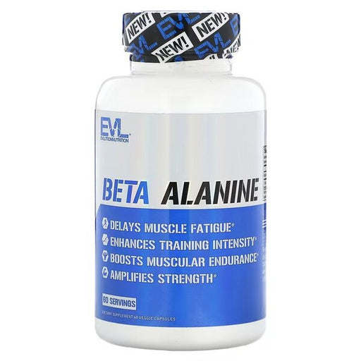 EVLution Nutrition Beta-Alanine - 60 vcaps - Sports Supplements at MySupplementShop by EVLution Nutrition