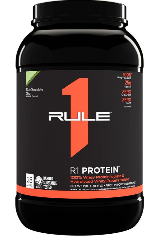 Rule One R1 Protein, Mint Chocolate Chip - 896g - Sports Supplements at MySupplementShop by Rule1