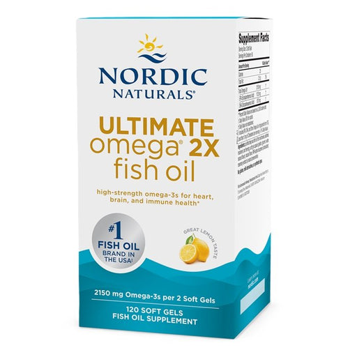 Ultimate Omega 2X, 2150mg Lemon - 120 softgels - Sports Nutrition at MySupplementShop by Nordic Naturals