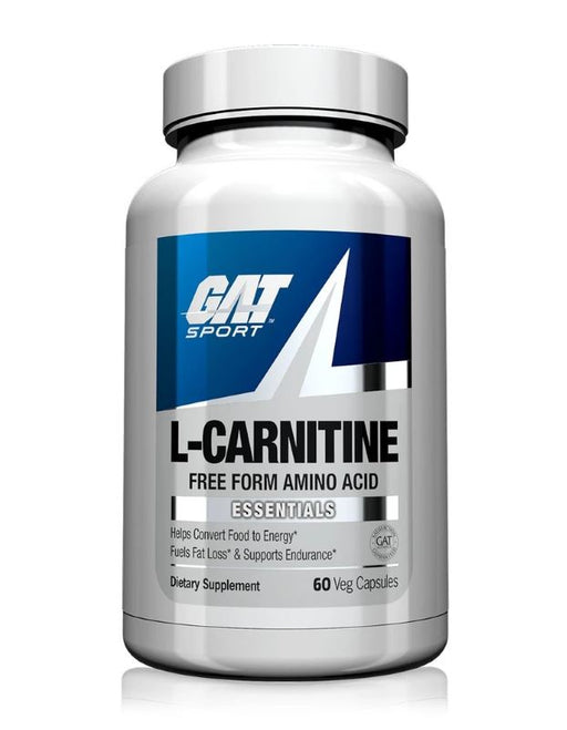 GAT L-Carnitine, 500mg (EAN 816170025466) - 60 vcaps - Sports Nutrition at MySupplementShop by GAT