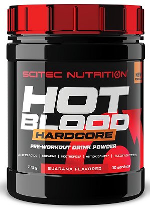 SciTec Hot Blood Hardcore, Guarana (EAN 5999100033122) - 375g - Sports Nutrition at MySupplementShop by SciTec