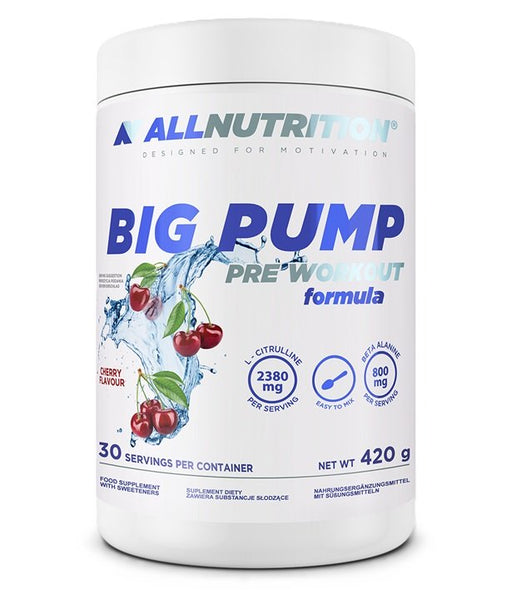 Allnutrition Big Pump, Cherry 420g - Sports Supplements at MySupplementShop by Allnutrition