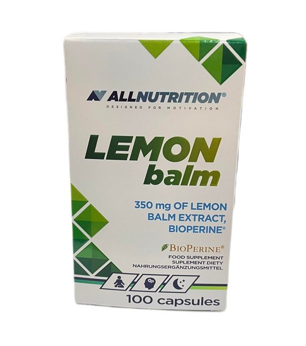 Allnutrition Lemon Balm, 350mg 100 caps - Sports Supplements at MySupplementShop by Allnutrition