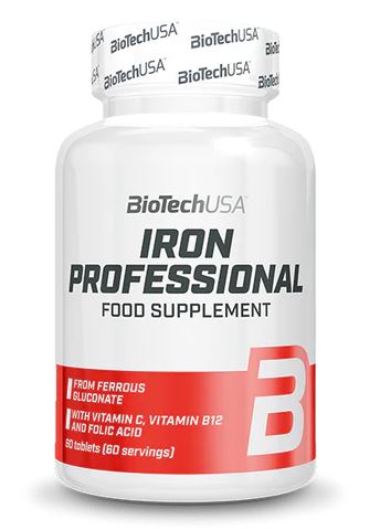 Iron Professional - 60 tablets - Default Title - Vitamins & Minerals at MySupplementShop by BioTechUSA