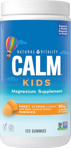 Calm Kids Gummies, Sweet Citrus - 120 gummies - Default Title - Vegan Products at MySupplementShop by Natural Vitality