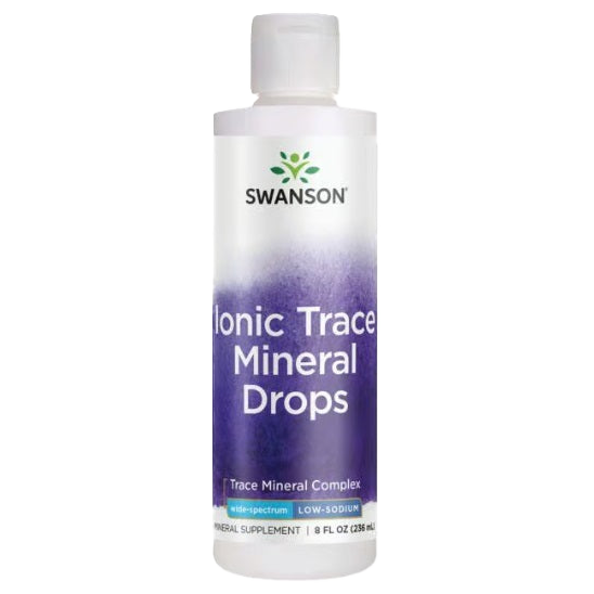 Swanson Ionic Trace Mineral Drops - 236 ml.