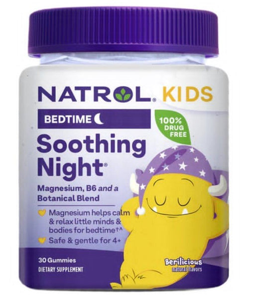 Natrol Kids Soothing Night - 30 gummies - Default Title - Health and Wellbeing at MySupplementShop by Natrol