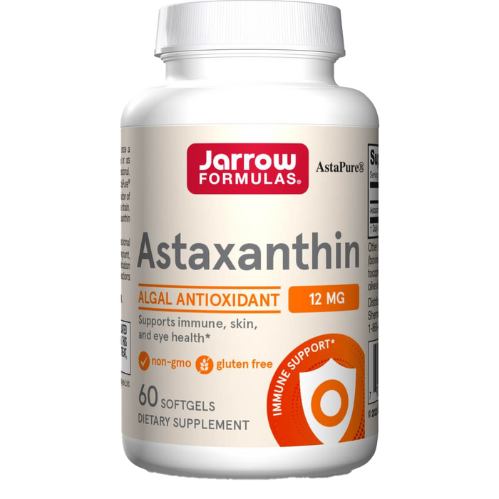 Jarrow Formulas Astaxanthin 12mg 60 Softgels