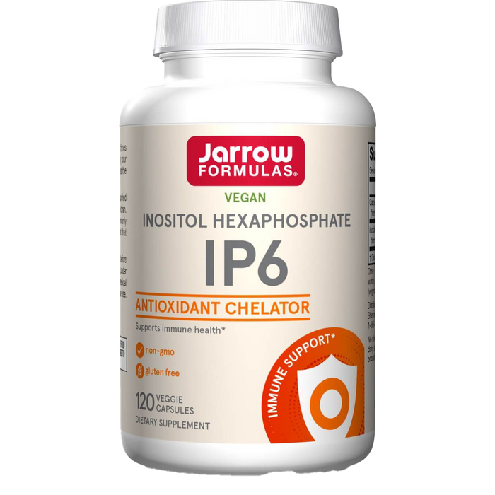 Jarrow Formulas IP6 Inositol Hexaphosphate 500 mg 120 Veggie Capsules