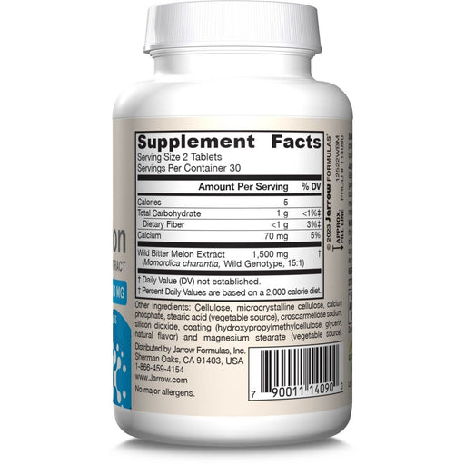 Jarrow Formulas Wild Bitter Melon Extract 60 Tablets - Special Formula at MySupplementShop by Jarrow Formulas