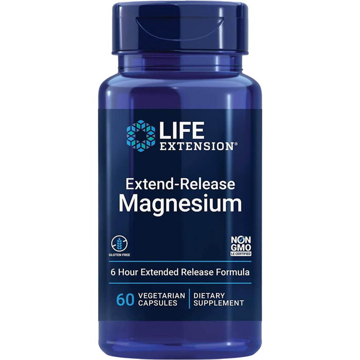 Life Extension Magnesium mit verlängerter Freisetzung – 60 Kapseln