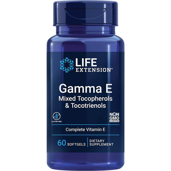 Life Extension Gamma E Mixed Tocopherols & Tocotrienols 60 Softgels - Vitamins & Minerals at MySupplementShop by Life Extension