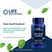 Life Extension Uric Acid Control 60 Vegetarian Capsules - Sports Supplements at MySupplementShop by Life Extension