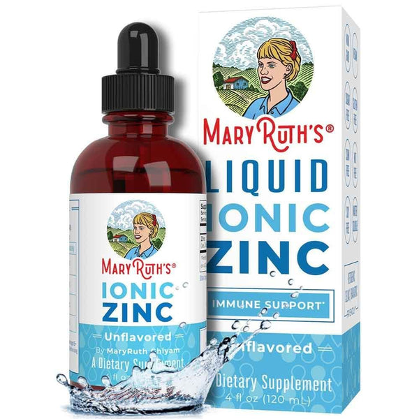 MaryRuth Organics Organic Ionic Zinc Liquid Drops  120 ml. - Health and Wellbeing at MySupplementShop by MaryRuth Organics