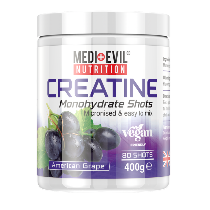 Medi-Evil Creatine 400g - Creatine Powder at MySupplementShop by Medi-Evil Nutrition