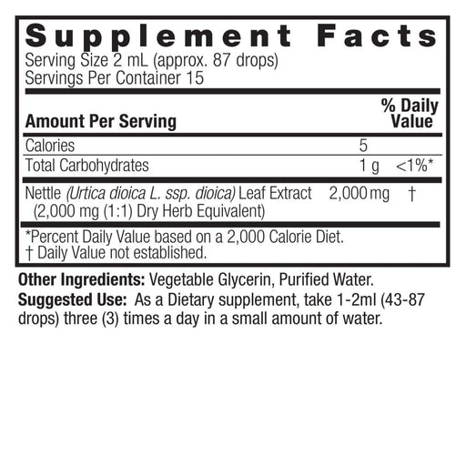 Nature's Answer Nettle Extract 2,000mg 1 Oz (30ml) - Immune Support at MySupplementShop by Nature's Answer