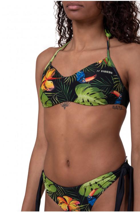 Nebbia Earth Powered Bikini Top 556 - Jungle Green - Small - Bikini Top at MySupplementShop by Nebbia