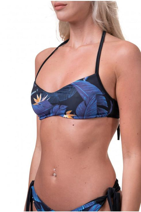 Nebbia Earth Powered Bikini Top 556 - Oean Blue - Medium - Bikini Top at MySupplementShop by Nebbia