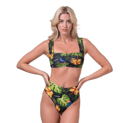 Nebbia High-Energy Bikini Top 553 - Jungle Green