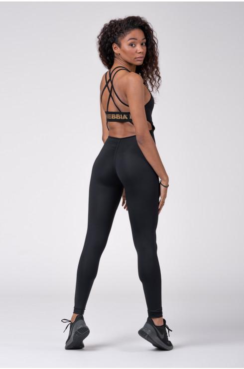 Nebbia INTENSE Golden Jumpsuit 595 Black - Jumpsuit at MySupplementShop by Nebbia