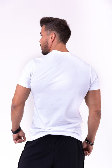 Nebbia More Than Basic! T-Shirt 145 - White - Large - T-Shirt at MySupplementShop by Nebbia