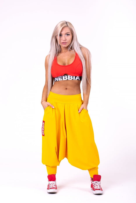 Nebbia Red Label Aladdins Pants 668 - Yellow - Pants at MySupplementShop by Nebbia