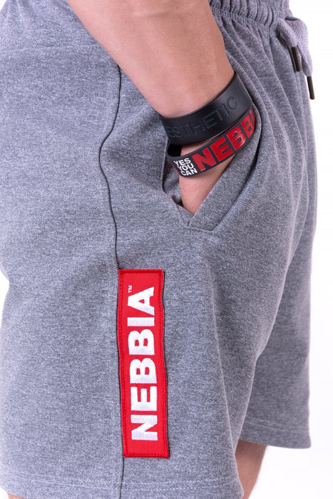 Nebbia Red Label Shorts 152 - Grey - Shorts at MySupplementShop by Nebbia