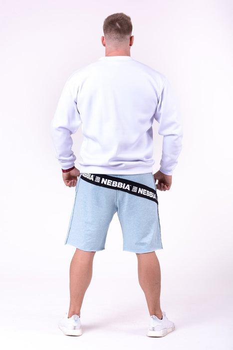 Nebbia Red Label Sweatshirt 148 - White - Sweatshirt at MySupplementShop by Nebbia